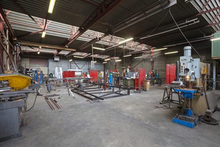 Retrait de votre verrière atelier d'artiste à l'atelier Turpin-Longueville de Villeneuve la Garenne (92390)