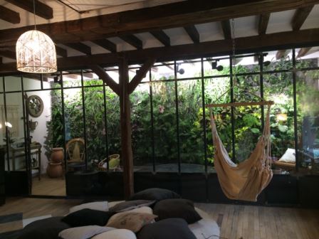Verrière atelier d'artiste décorative pour M6 D&CO